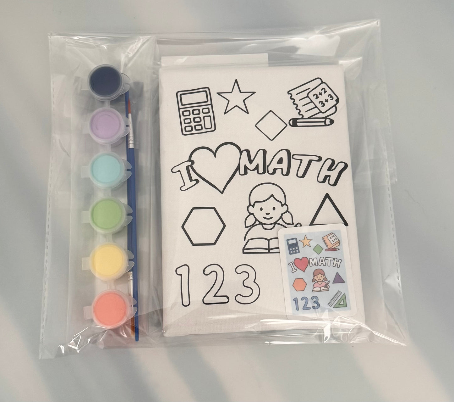 Paint Kit Math 5x7