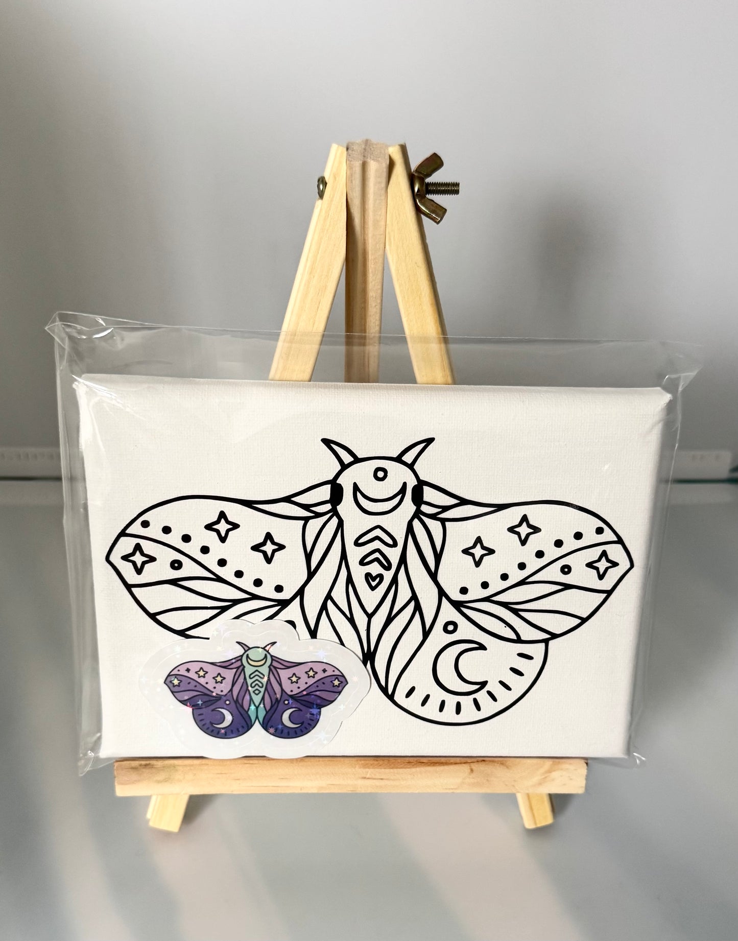 Paint Kit Moth 5x7