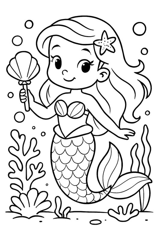 Digital Image Mermaid