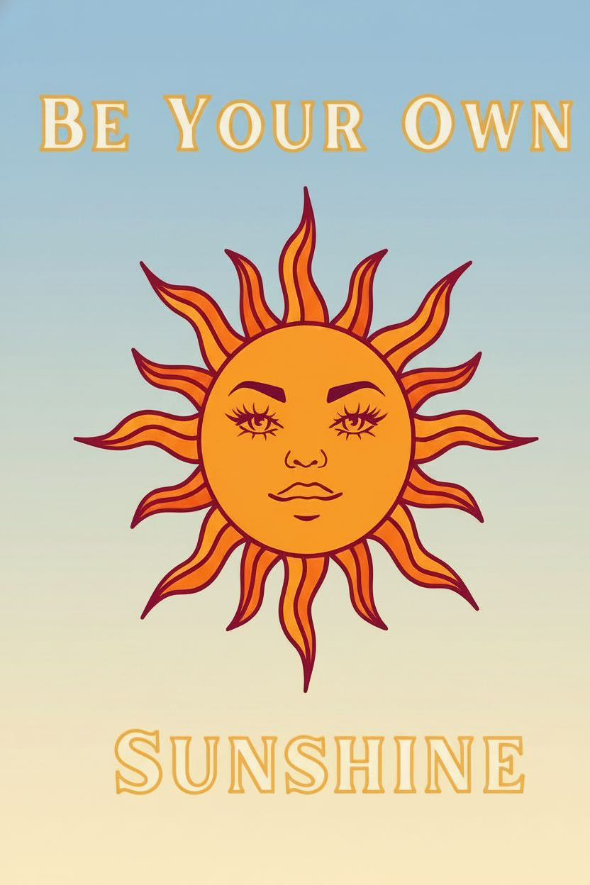 Paint Kit Be your our sunshine 8x10
