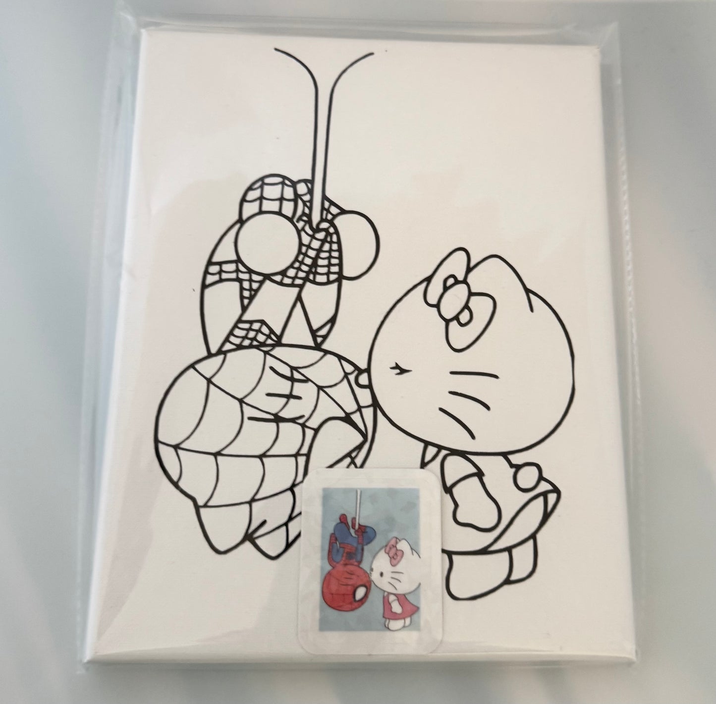 Paint Kit Hello Kitty/Spiderman 5x7