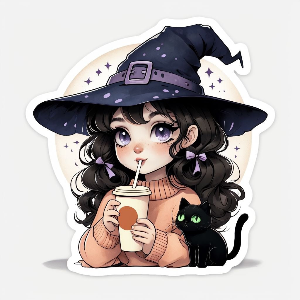 Witch Sticker