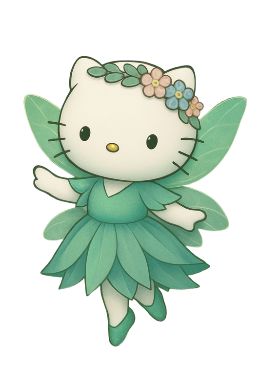 Hello kitty fairy sticker