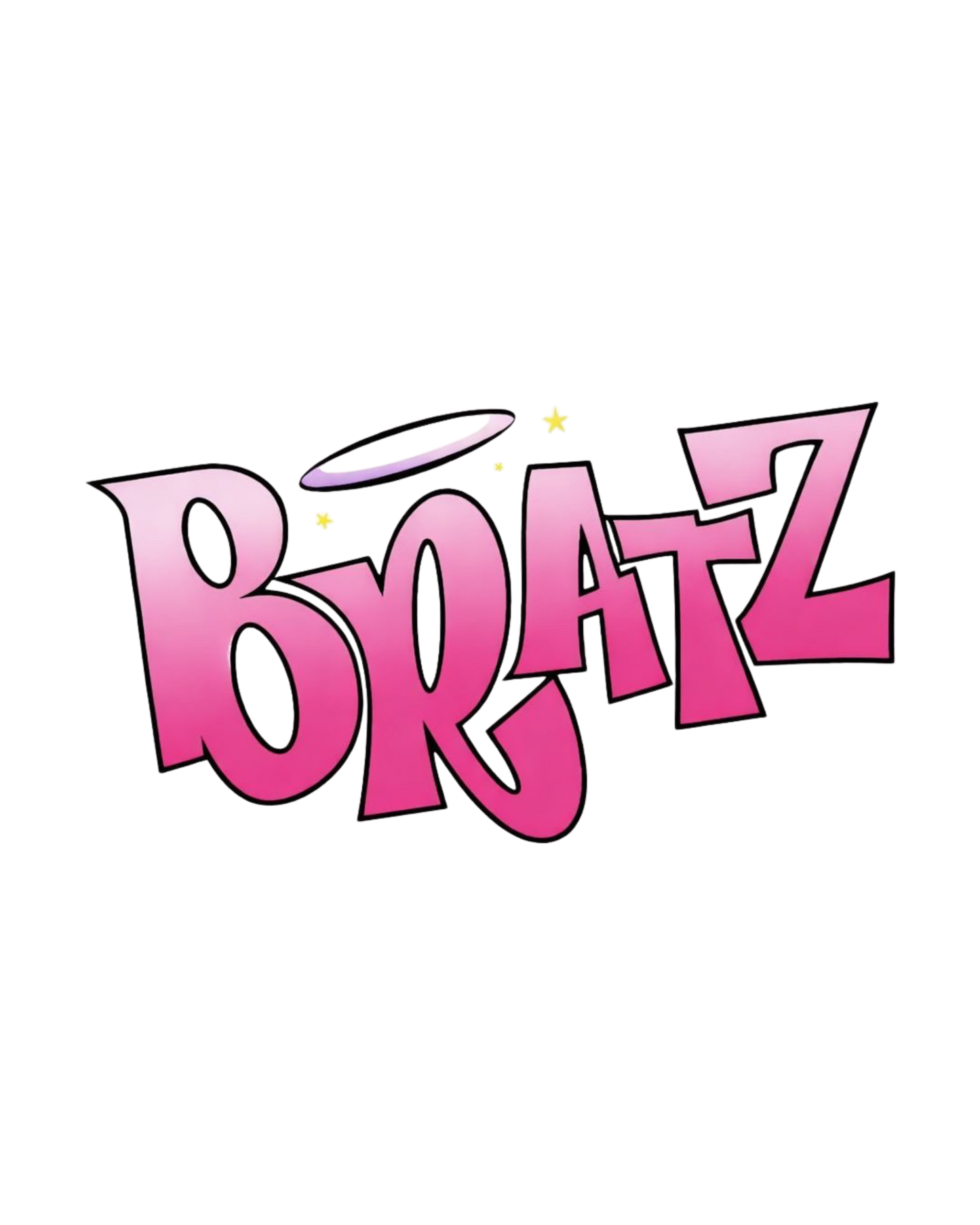Bratz pre printed paint canvas 5x7