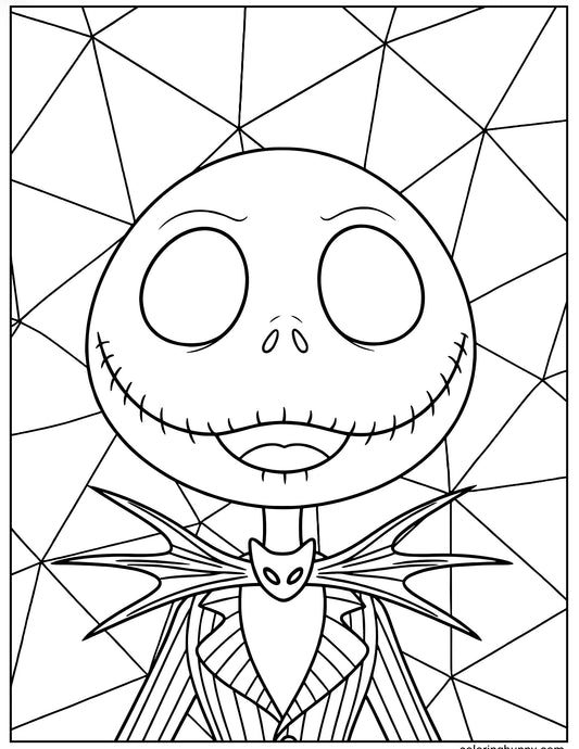 Jack pre-printed paint canvas 5x7