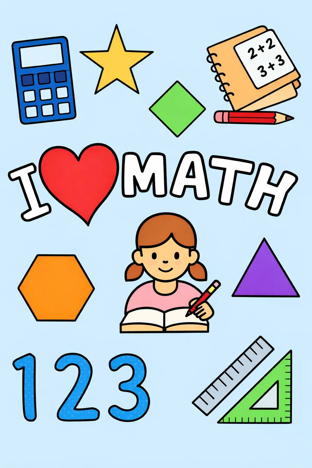 Paint Kit Math 5x7