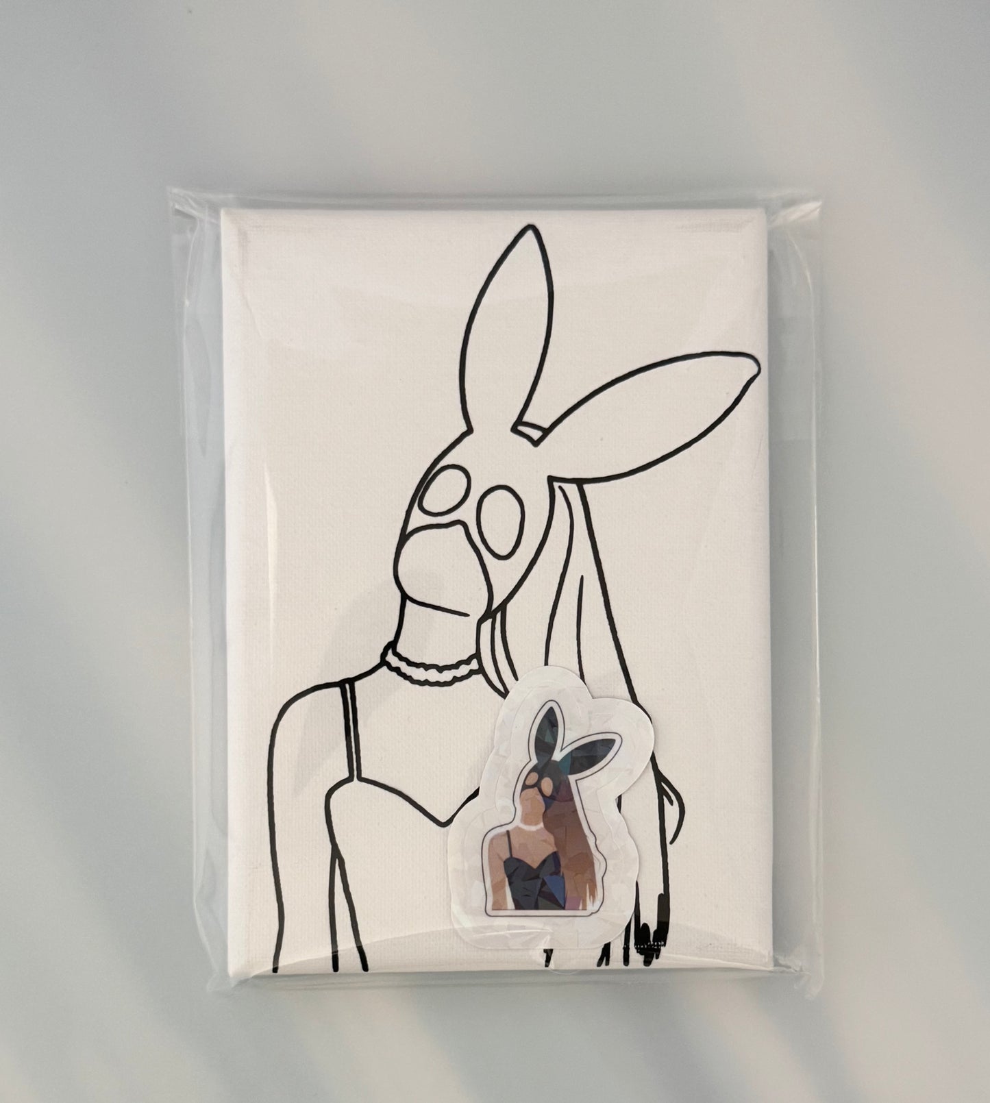 Pre printed paint canvas 8x10